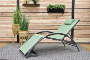 Dockside Sun Lounger - Aluminum