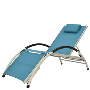 Dockside Sun Lounger - Aluminum