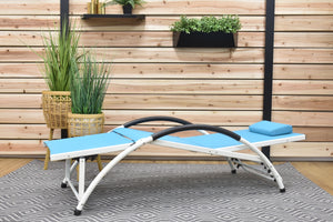 Dockside Sun Lounger - Aluminum