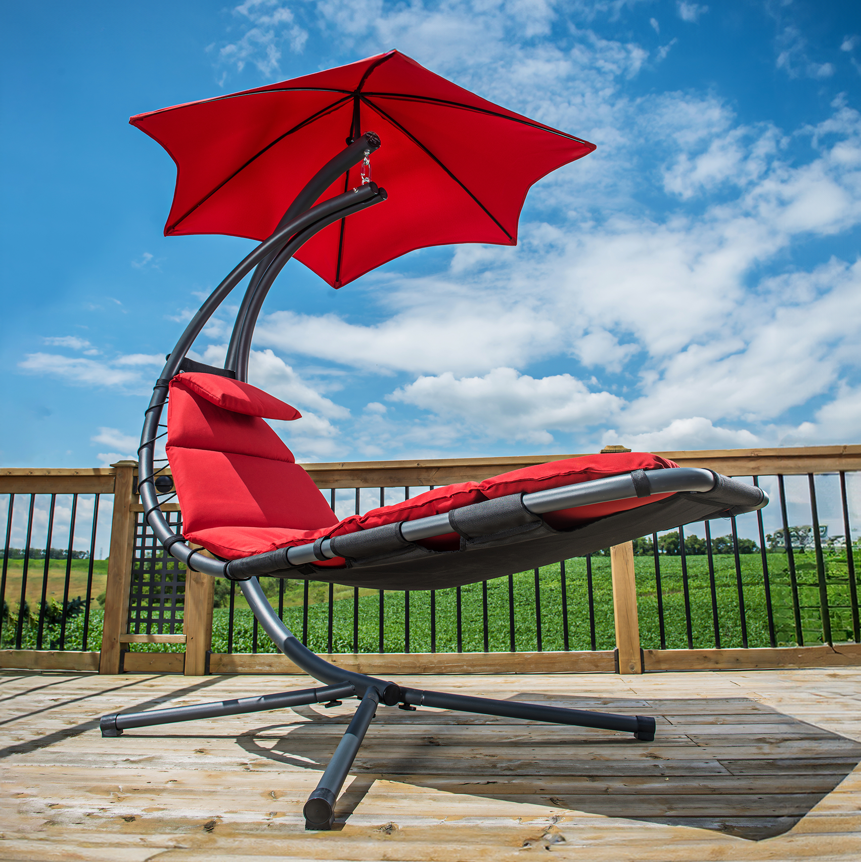 dream chair patio chaise lounge with umbrella Vivere Original Dream Chair