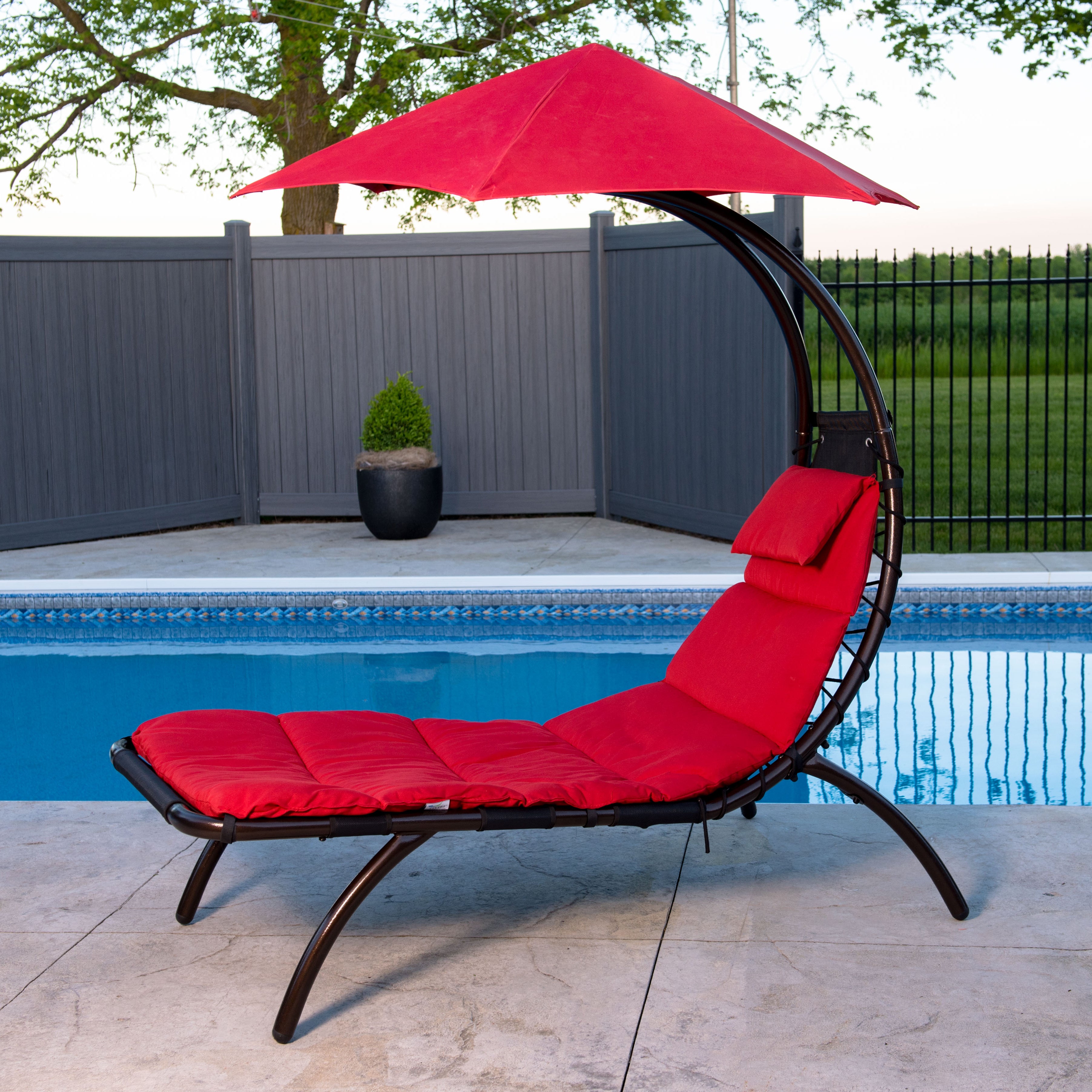 The Original Dream Lounger™ - Cherry Red – Vivere USA