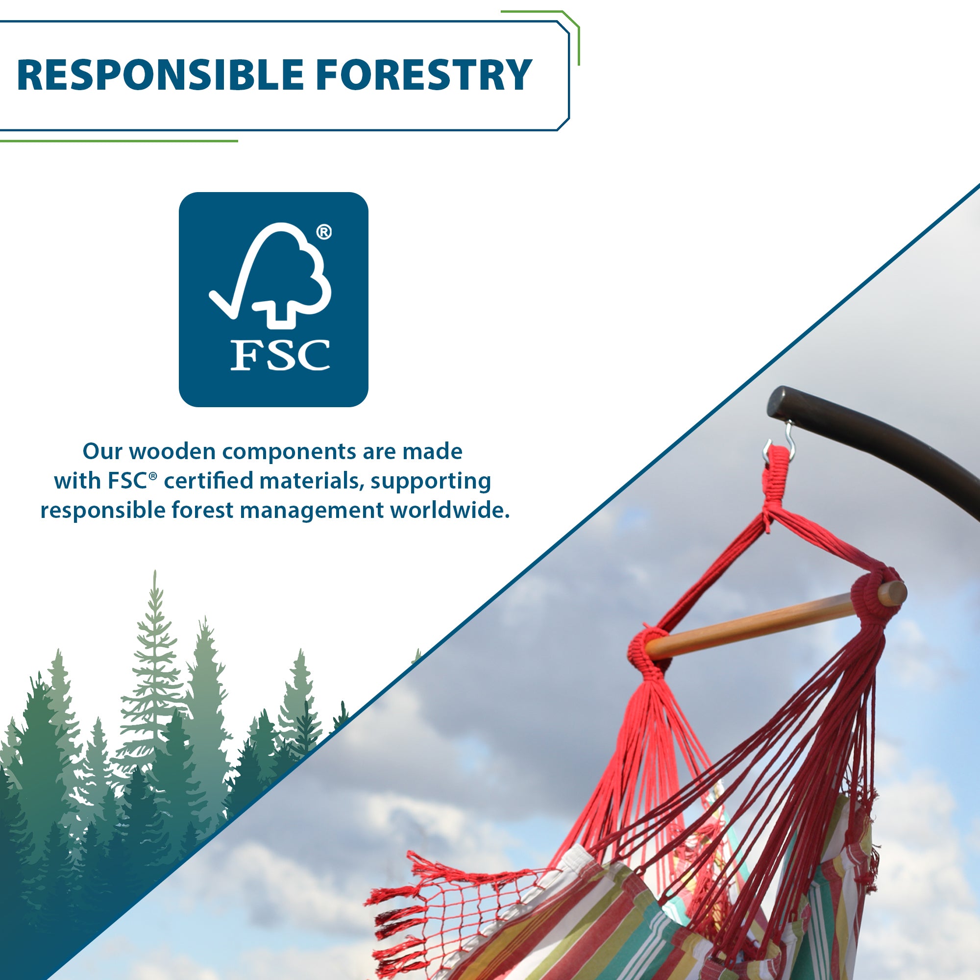 Brazilian Hammock Chair - Island Breeze