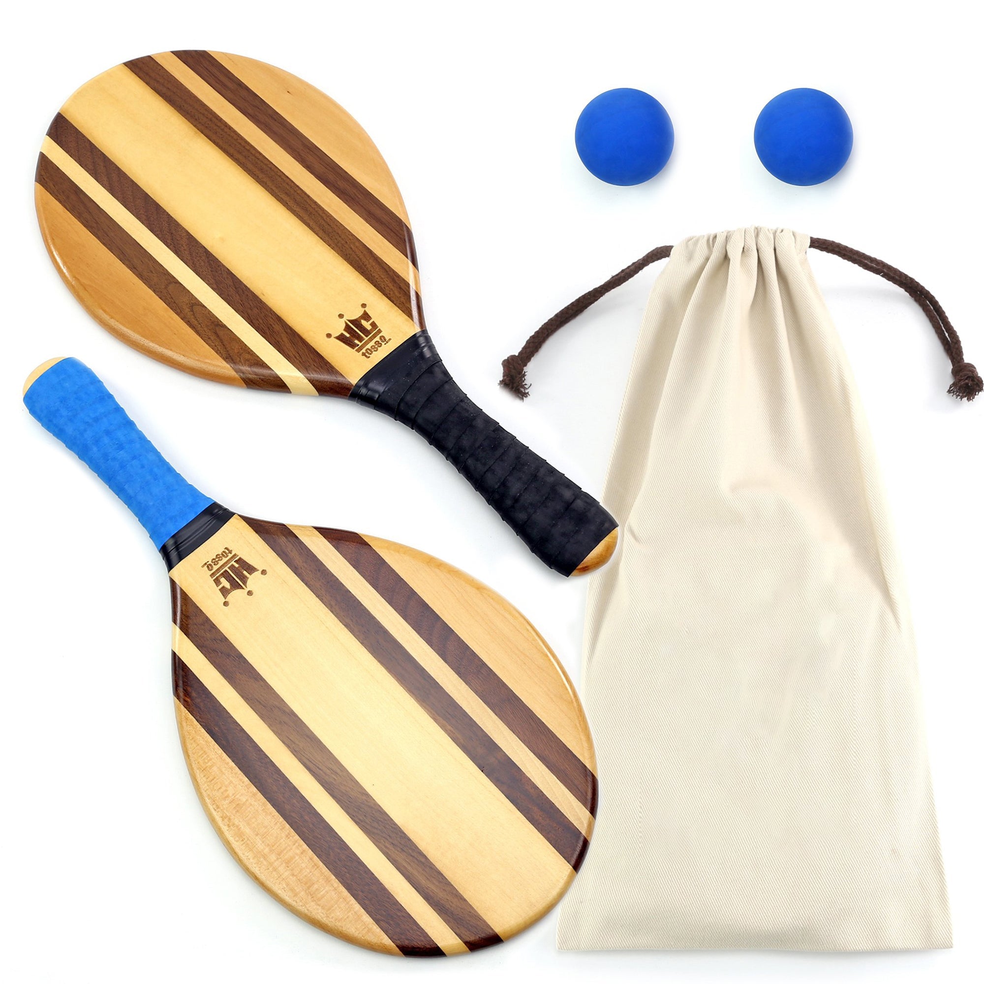 Frescobol Beach Paddle Set Outdoor Game