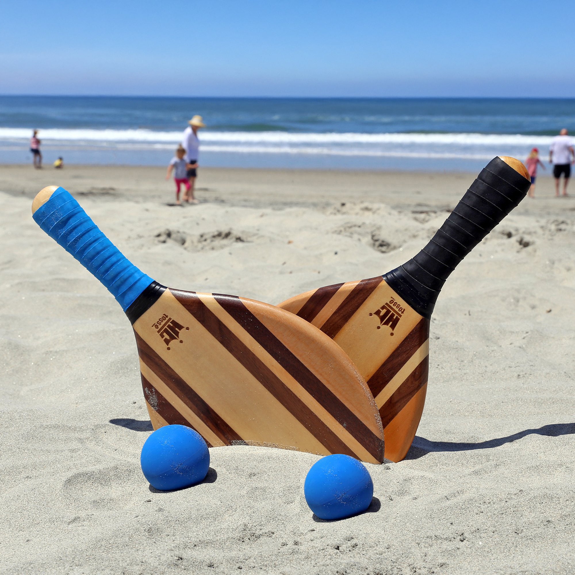 Frescobol Beach Paddle Set Outdoor Game