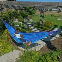 Load image into Gallery viewer, Latin Double Cotton Hammock - Laguna
