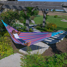 Load image into Gallery viewer, Latin Double Cotton Hammock - Bella Vida
