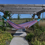 Latin Double Cotton Hammock - Bella Vida