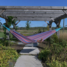 Load image into Gallery viewer, Latin Double Cotton Hammock - Bella Vida
