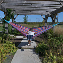 Load image into Gallery viewer, Latin Double Cotton Hammock - Bella Vida
