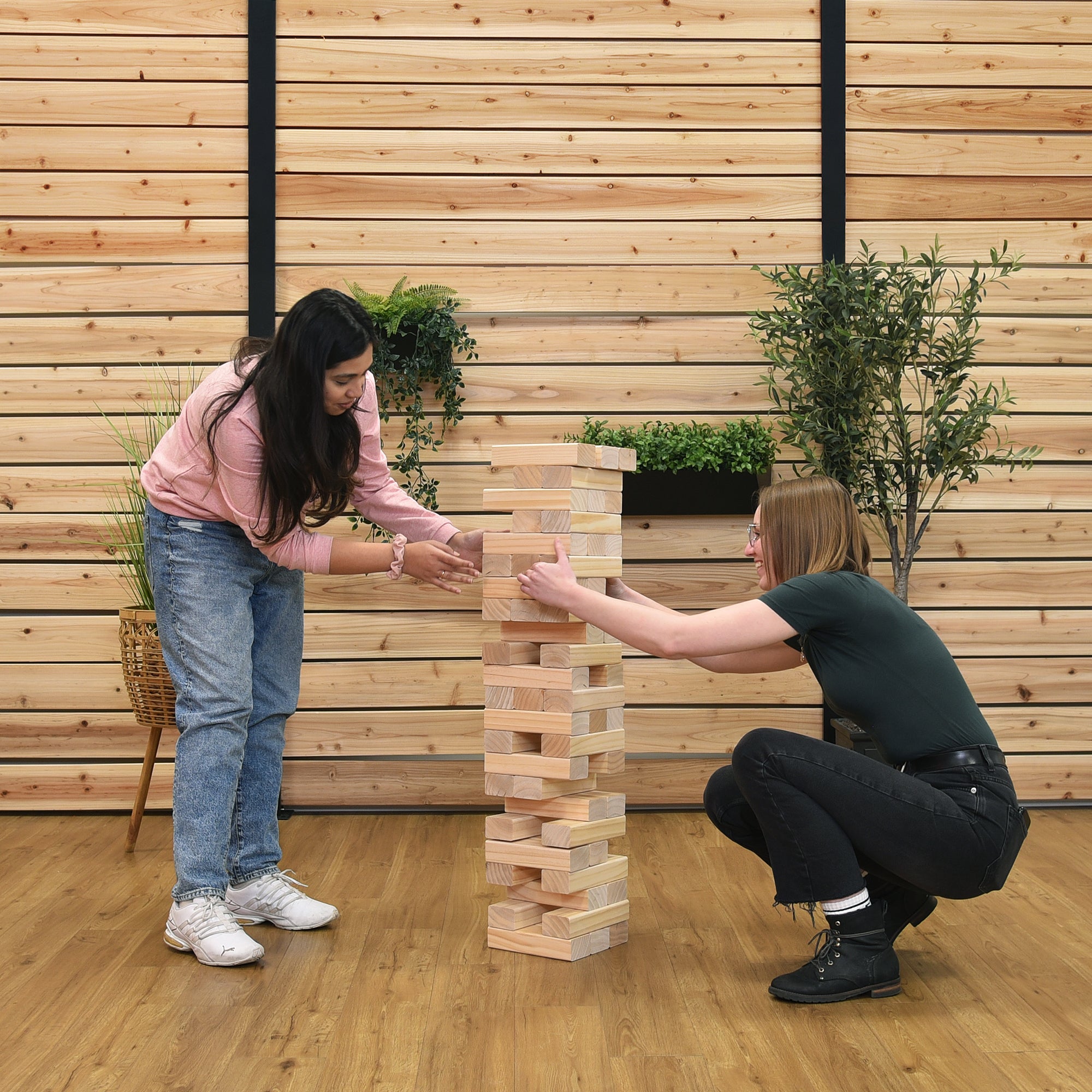 Giant Tumble Tower Outdoor Game