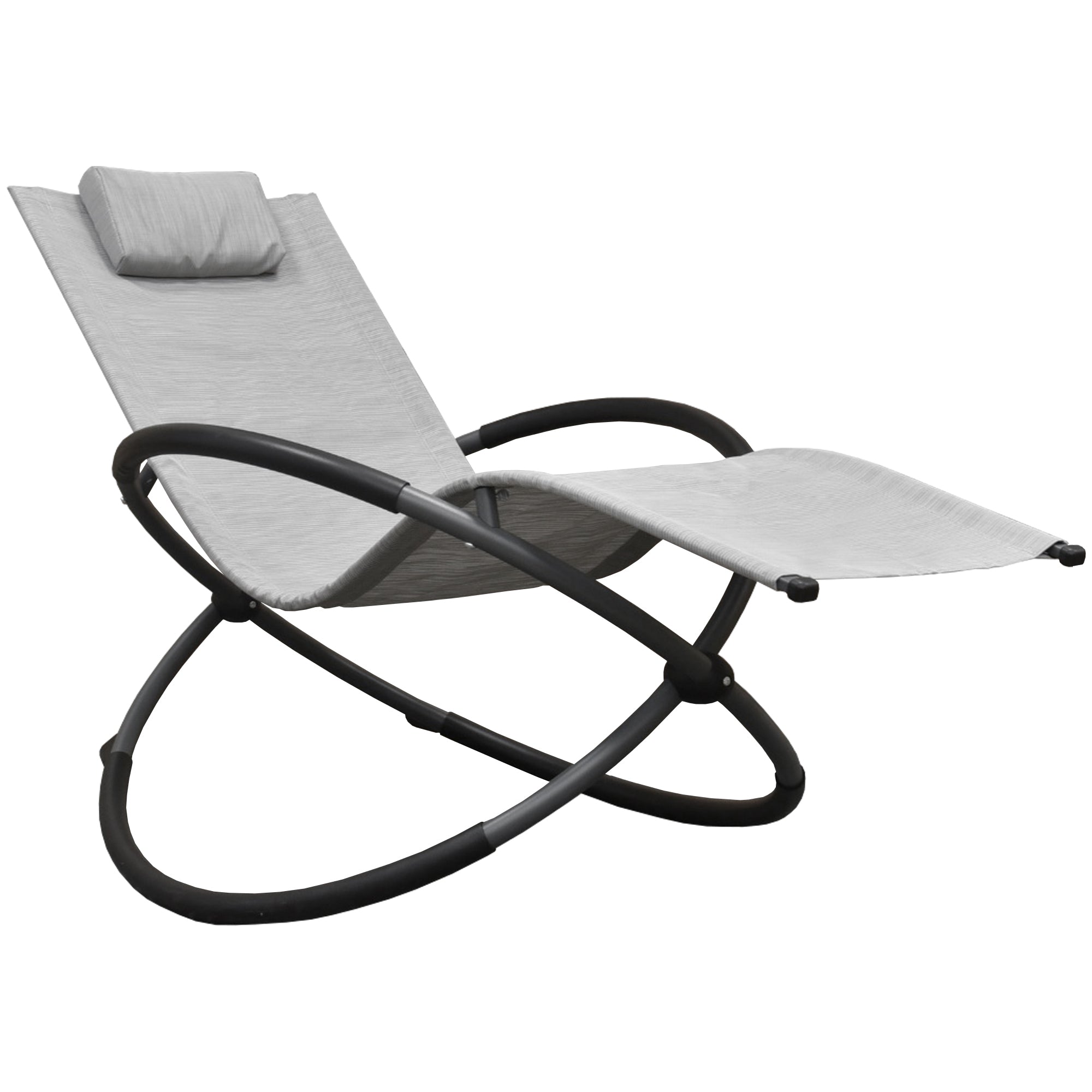 Orbital Phifer® & Steel Lounger - Haven