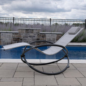 Orbital Phifer® & Steel Lounger - Haven