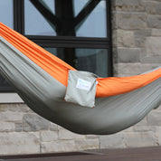 Parachute Camping Hammock - Gray & Orange