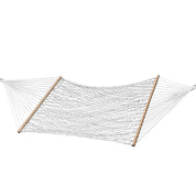 Polyester Rope Spreader Bar Hammock  - White