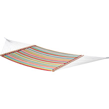 Load image into Gallery viewer, Quilted Fabric Spreader Bar Hammock - Ciao
