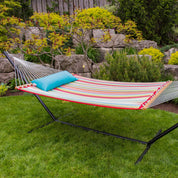 Quilted Fabric Spreader Bar Hammock - Ciao