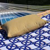 Quilted Fabric Spreader Bar Hammock - Nautical