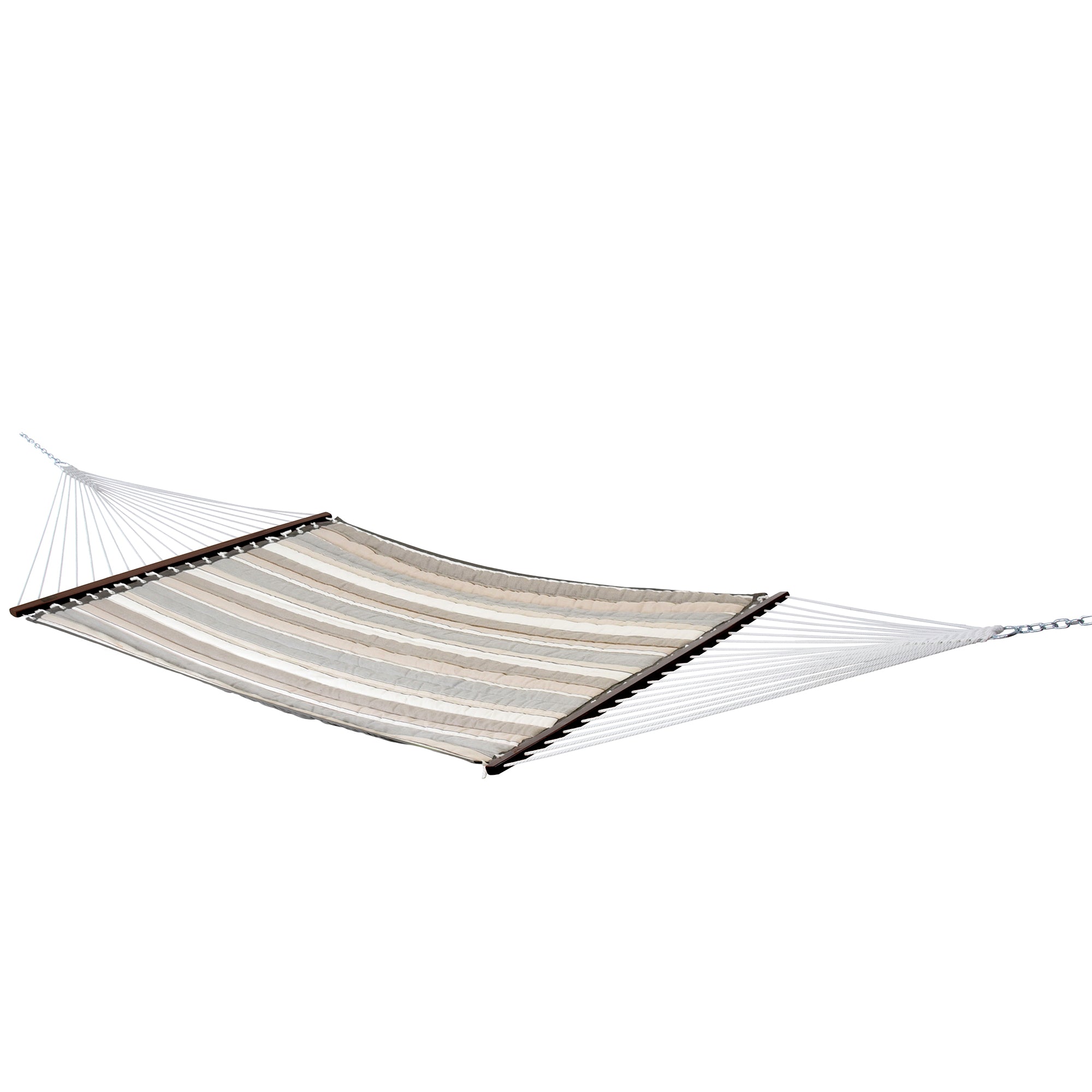 Sunbrella® Quilted Spreader Bar Hammock - Dove