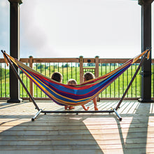 Load image into Gallery viewer, Brazilian Style Cotton Hammock - Tropical
