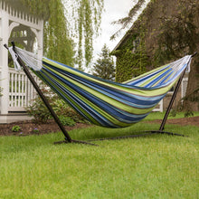 Load image into Gallery viewer, Brazilian Style Cotton Hammock - Oasis
