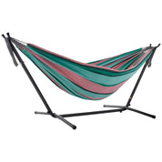 Double Cotton Hammock with Stand (9ft/280cm) - Watermelon