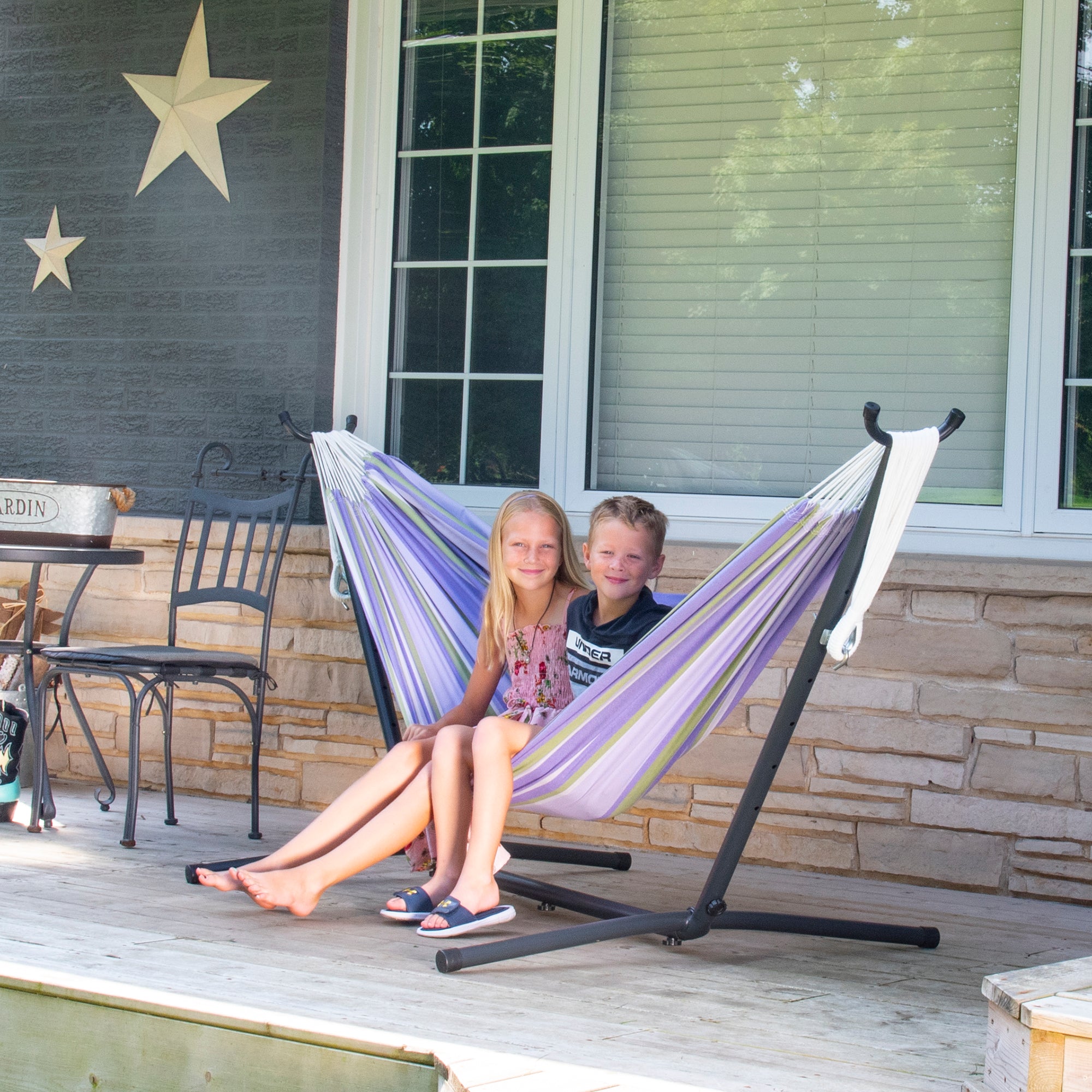 Brazilian Style Cotton Hammock - Tranquility