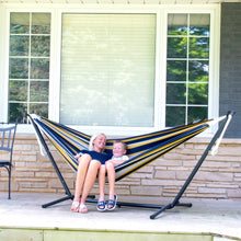 Load image into Gallery viewer, Brazilian Style Cotton Hammock - Serenity
