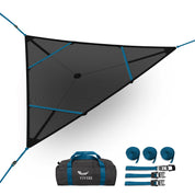 Elevate Aerial Mat - Blue & Black