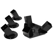 Steel Tripod BRAKITS for 4x4 Posts - Black