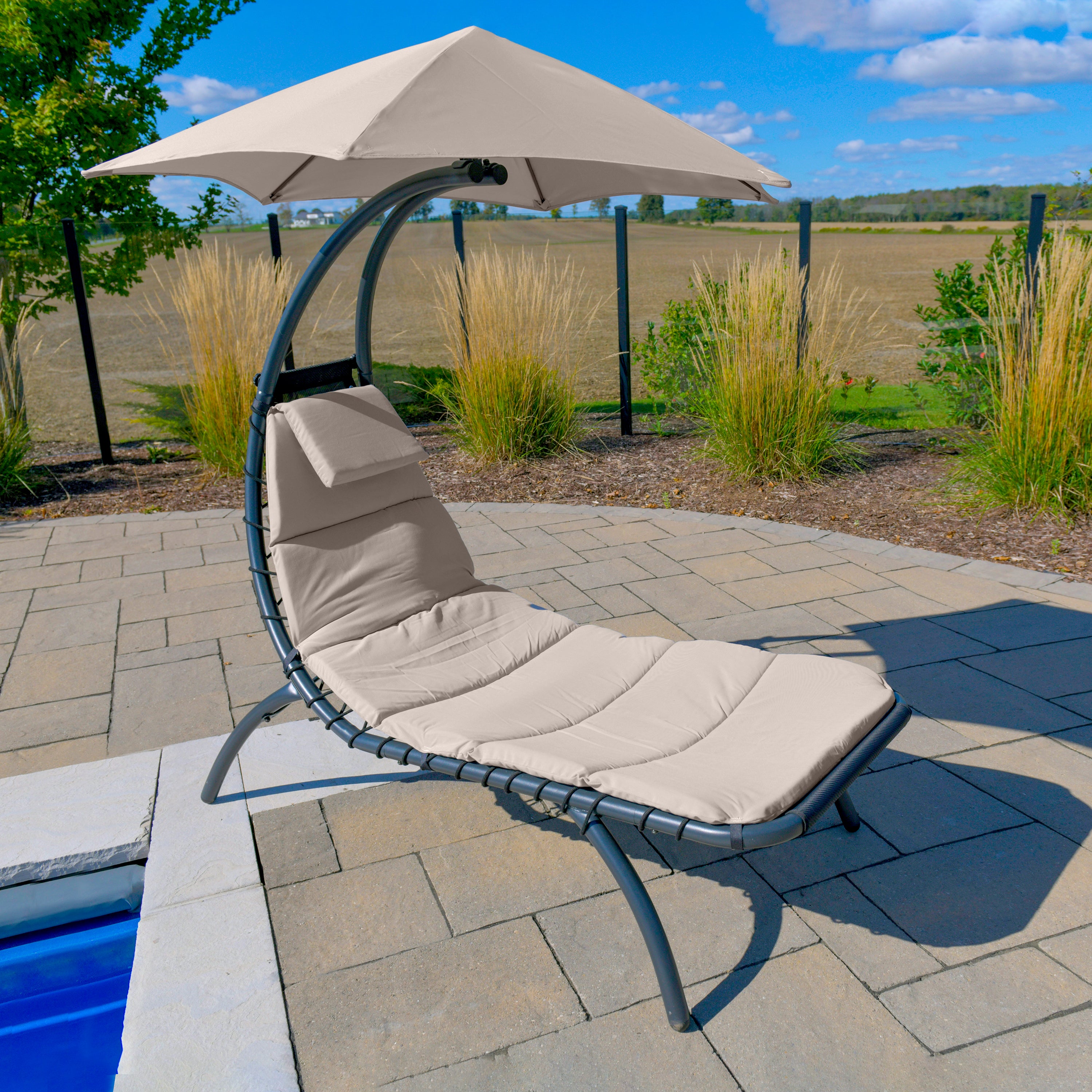 The Original Dream Lounger™ - Cast Silver – Vivere USA