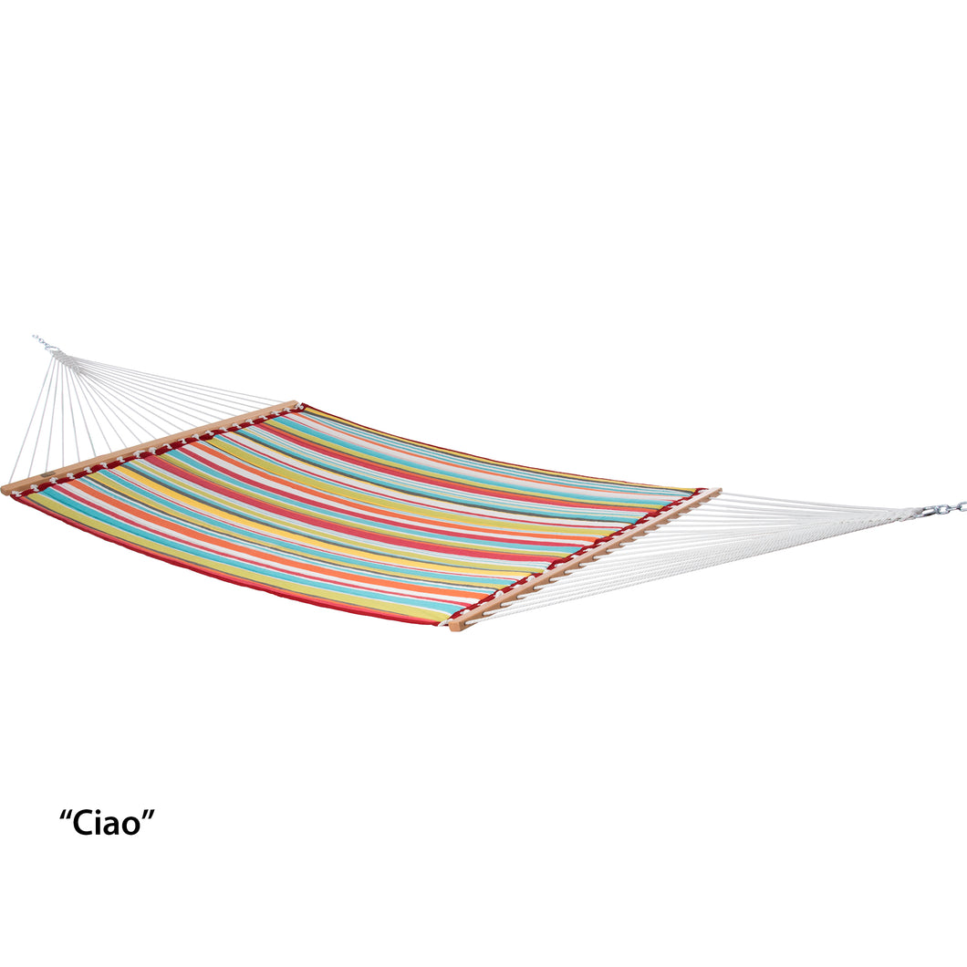 Quilted Fabric Double Hammock